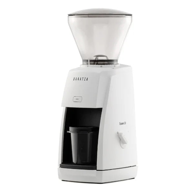 White Baratza Encore ESP coffee grinder