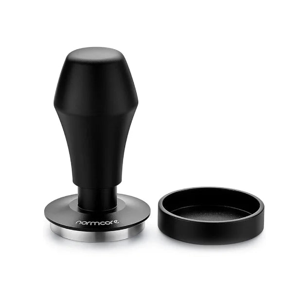 Black Normcore spring tamper and stand
