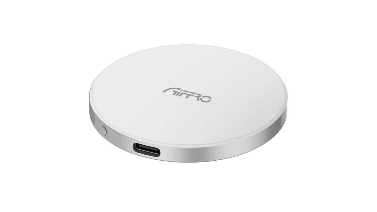 AIFFRO P10 magnetic portable SSD in natural aluminum