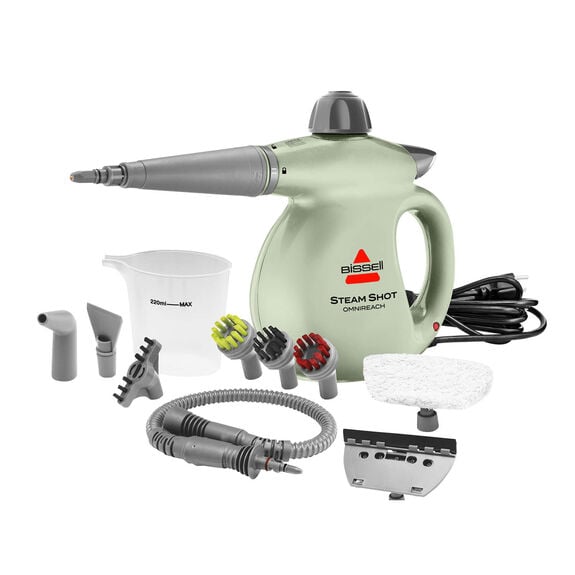 BISSELL Steam Shot OmniReach steamer model 4171L in Pearl Wasabi