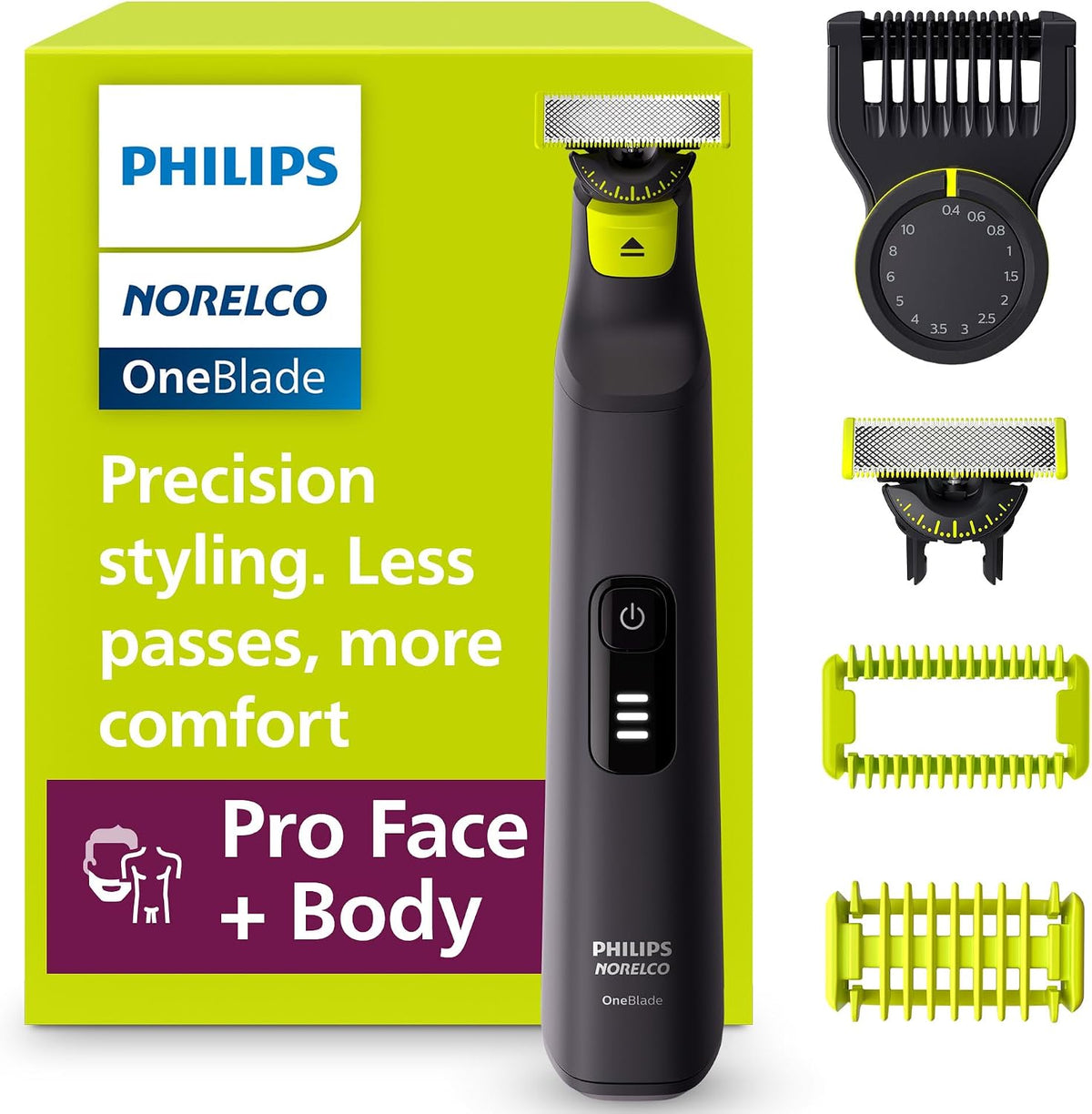 Philips Norelco OneBlade Pro 360 Face and Body trimmer